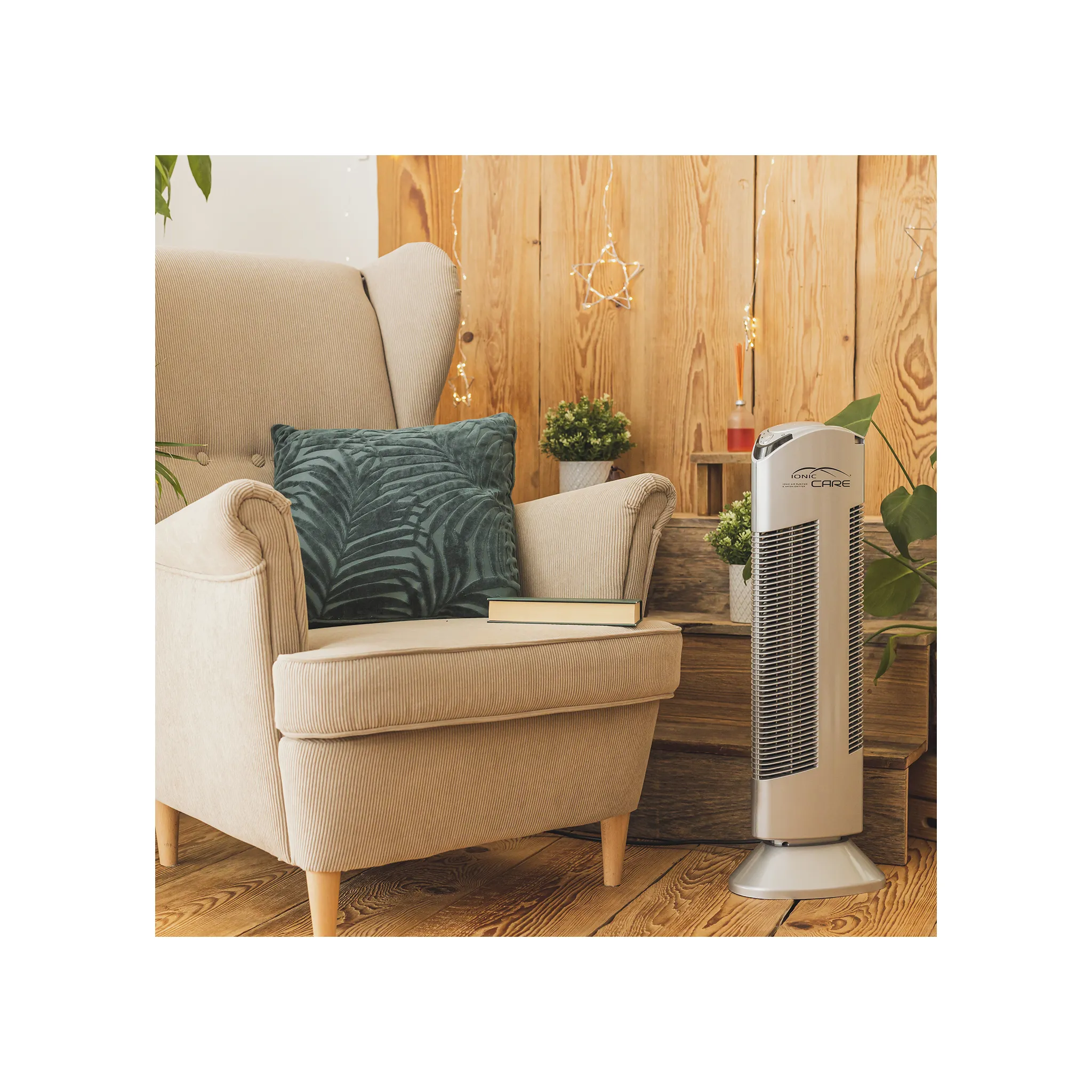 Fotografie 8 - Čistička vzduchu Ionic-CARE Triton X6 stříbrná