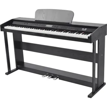 zahrada-XL 88klávesové digitální piano s pedály černá melaminová deska 70045