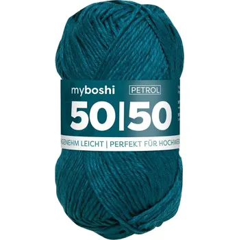 Příze Příze myboshi 50/50 Petrolej