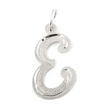 Přívěsek Stříbrný přívěšek písmenko E STRZ0654EF