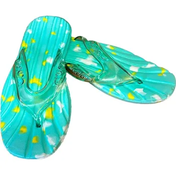 Dámské pantofle Výprodej-Dámské žabky - tyrkysové Velikost: EU 36