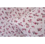 Podpěrová s.r.o. Krepové povlečení RŮŽIČKA MANON Velikost: 140x200 cm (1 ks), 70x90 cm (1 ks)