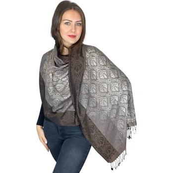 Šála Šál Pašmína - Celestine - Hnědá