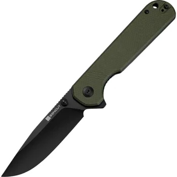 kapesní nůž Sencut Aetheris OD Green G10 RukojeťČerná 9Cr18MoV ČepelLiner Lock