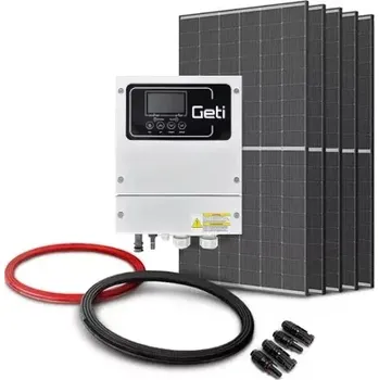 Solární ohřívač vody Sada pro ohřev vody GETI GWH02D 2225W 5x TRINA
