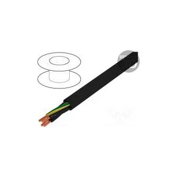 elektrický kabel HELUKABEL 10382 Vodič JZ-500-BK 4G6mm2 nestíněný 300/500V Cu lanko černá