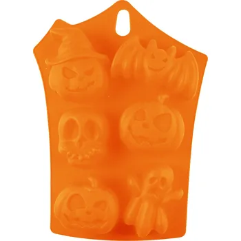Nádoba na pečení Silikonová forma na muffiny 6ks TORO 23x17cm Halloween