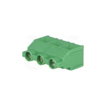 Svorkovnice do plošného spoje úhlové 90° 9,5mm póly 3 na PCB