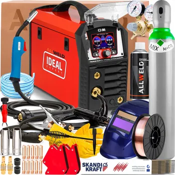 Svářečka INVERTOROVÁ SVÁŘEČKA IDEAL EXPERT MIG 201 LCD 230V 200A SYNERGIE MMA TIG