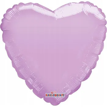 Balónek Fóliový balónek srdce pastelově růžové 46 cm na HELIUM