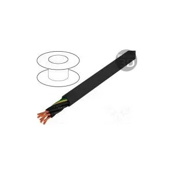 elektrický kabel BITNER S66213 Vodič BiT 1000 FR 7G1mm2 nestíněný 0,6/1kV Cu lanko černá