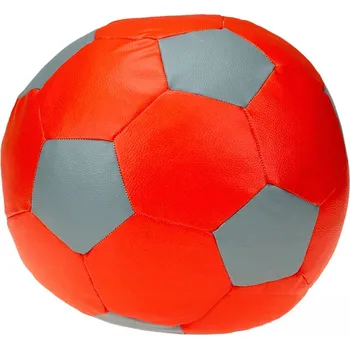 Taburet Sedací vak - míč 80 cm - červená + šedá