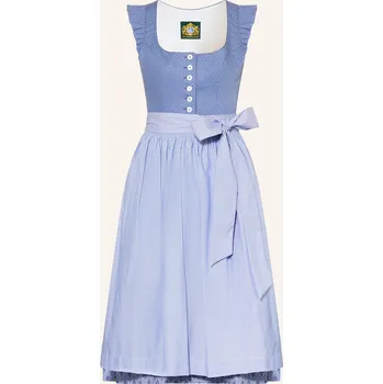Dámská halenka Hammerschmid Dámský Dirndl, modrá / tmavě modrá / bílá, 34