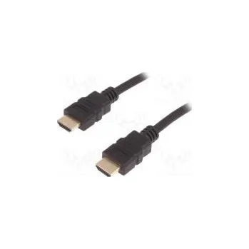 Video kabel Cable HDMI 1.4 HDMI plug,both sides 3m black