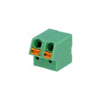 Elektrický konektor Svorkovnice do plošného spoje úhlový 5mm póly 2 na PCB 9A