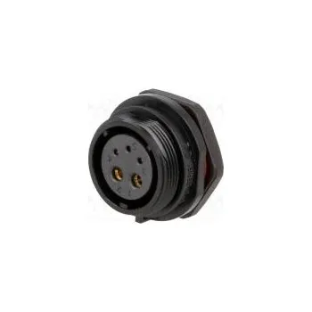 Elektrická zásuvka Zásuvka zásuvka SP21 PIN 5(2+3) IP68 pájení 500V Ijmen 1 30A