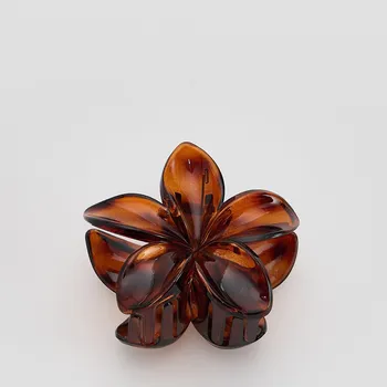 Reserved - Sponka do vlasů - hnědá - 451FD-88X - 451FD-88X-ONE