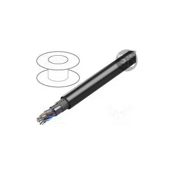 elektrický kabel BELDEN 8107 Vodič RS232,RS422 7x2x24AWG lanko Cu PVC chromová 30m 300V