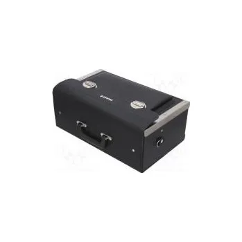 Brašna na nářadí 420x160x250mm přírodní kůže, plast 17l