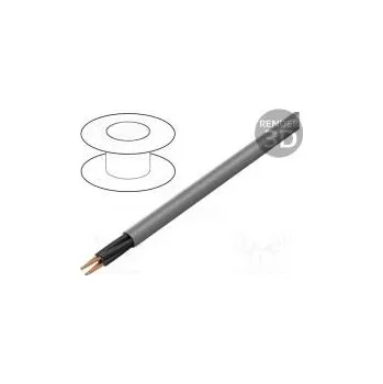 elektrický kabel HELUKABEL 13348 Vodič MEGAFLEX®500 4x0,5mm nestíněný 300/500V Cu lanko šedá