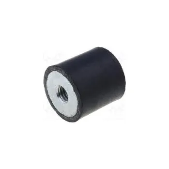 Nábytkové kování Silentbloková nožička Ø 20mm H 20mm 320N 60N/mm