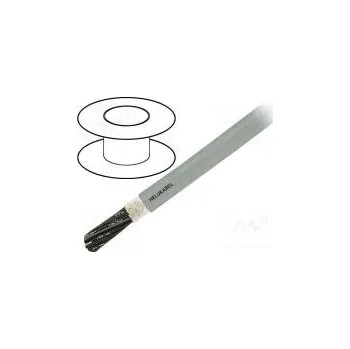 elektrický kabel HELUKABEL 15073 Vodič ovládací OZ-HF 2x2,5mm2 PVC šedá lanko Cu -40÷80°C