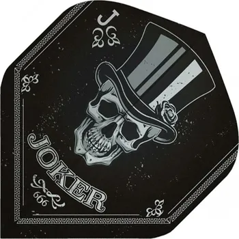 Příslušenství pro šipky Letky Designa Metronic Standard No2 Black Joker