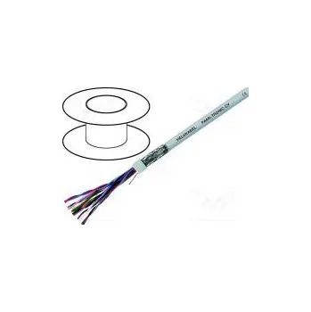 elektrický kabel HELUKABEL 21007 Vodič LiYCY-P 7x2x0,14mm2 PVC šedá 350V CPR Eca