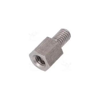 Šroub Distanční sloupek se závitem 10mm Vnit.závit M6 šestihranný