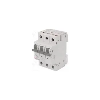 Jistič Jistič 230/400VAC Ijmen 32A Póly 3 DIN Průběh B 6kA IP20