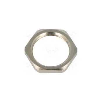 Matice HUMMEL 1.167.2000.50 Matice s uzemněním M20 mosaz nikl Thk 3mm Klíč 24mm GM-EMV