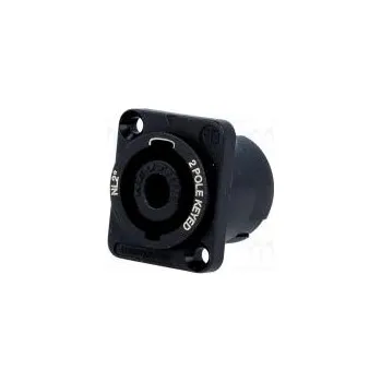 Elektrická zásuvka Zásuvka SpeakON vidlice PIN 2 límec (2 otvory),do panelu 30A