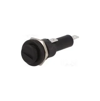 Elektrická zásuvka Zásuvka válcové pojistky 6,3x25mm,6,3x32mm 250V -20÷85°C