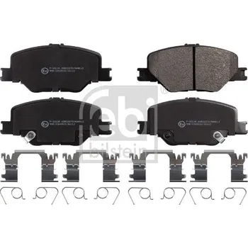 Brzdová destička Sada brzdových destiček, kotoučová brzda FEBI BILSTEIN 116247