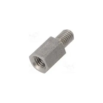 Spojovací materiál Distanční sloupek se závitem 10mm Vnit.závit M5 šestihranný