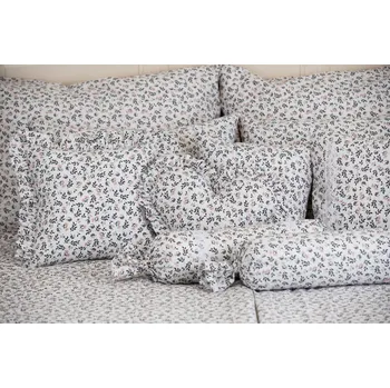 Povlečení Podpěrová s.r.o. Bavlněné povlečení HERBARUIM bílé Velikost: 140x220 cm (1 ks), 70x90 cm (1 ks)