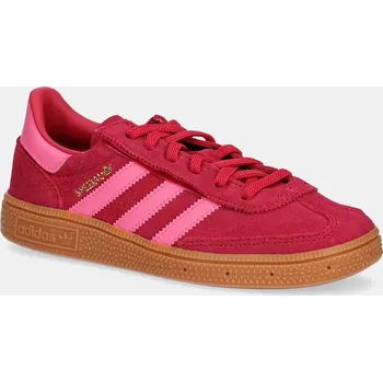 Dívčí tenisky Dětské semišové tenisky adidas Originals HANDBALL SPEZIAL růžová barva, JR7423 42X, EUR 34