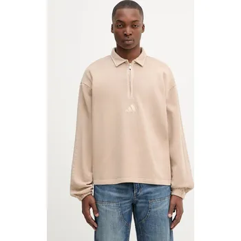 Dámská mikina Bavlněná mikina adidas ALL SZN JY1724 béžová 02X, vel. S