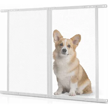 Dvířka pro psa Dvířka pro kočky/psy Vevor 66 x 60,96 cm bílá