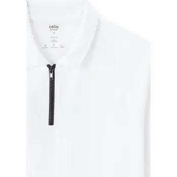 Pánské oblečení Celio Polo tričko Mecool 1170025 Bílá M