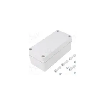 Rozvaděč Kryt univerzální X 80mm Y 170mm Z 65mm PICCOLO ABS šedá IK07