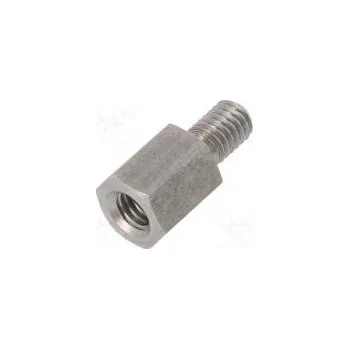Šroub Distanční sloupek se závitem 12mm Vnit.závit M6 šestihranný