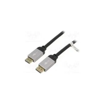 Video kabel Cable DisplayPort 1.2 DisplayPort plug,both sides 3m black