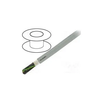 elektrický kabel HELUKABEL 15041 Vodič ovládací JZ-HF 7G1mm2 PVC šedá lanko Cu -40÷80°C 1mm2