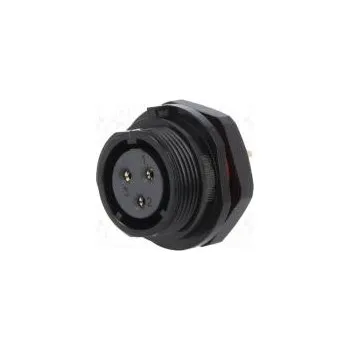 Elektrická zásuvka Zásuvka zásuvka SP17 PIN 3 IP68 pájení 500V 2mm2 10A