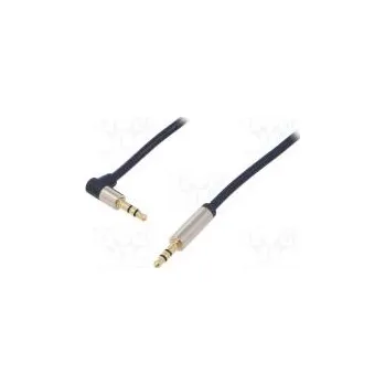 Síťový kabel Kabel 3m Povrch zlacený tmavomodrá PVC