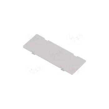 Rozvaděč Front panel without frame, with holder 1M Modulbox XTS grey