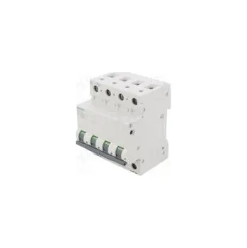 Jistič Jistič 400VAC Ijmen 300mA Póly 3+N DIN Průběh C 6kA IP20