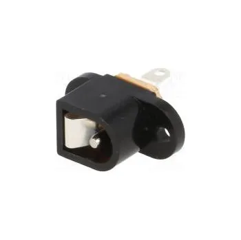 Elektrická zásuvka Zásuvka napájecí DC vidlice 5,5/2,1mm s vypínačem pájení