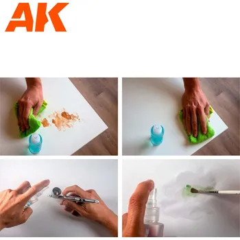 AK Interactive ATOMIZER CLEANER FOR ACRYLIC 125ML